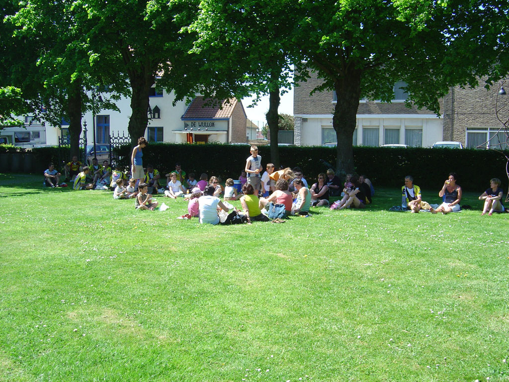 Fietsweekend Blankenberge 2008: Picknick