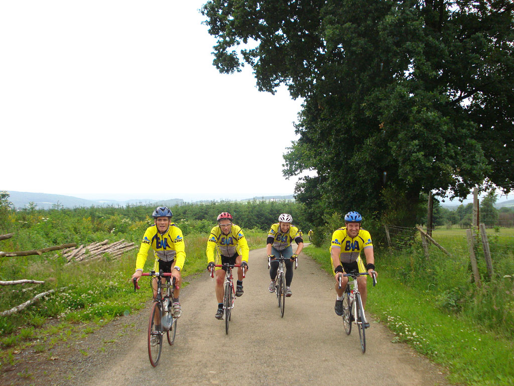 De laastste loodjes van onze fietstocht van Zoersel naar Beffe.